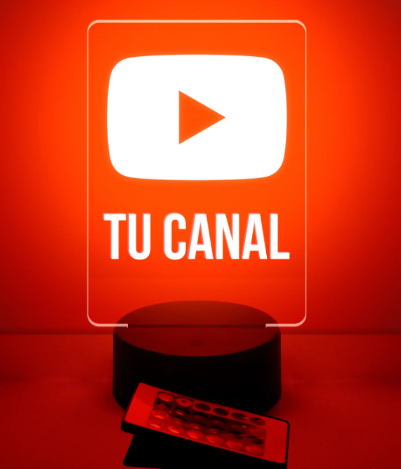 Lampara Led personalizada